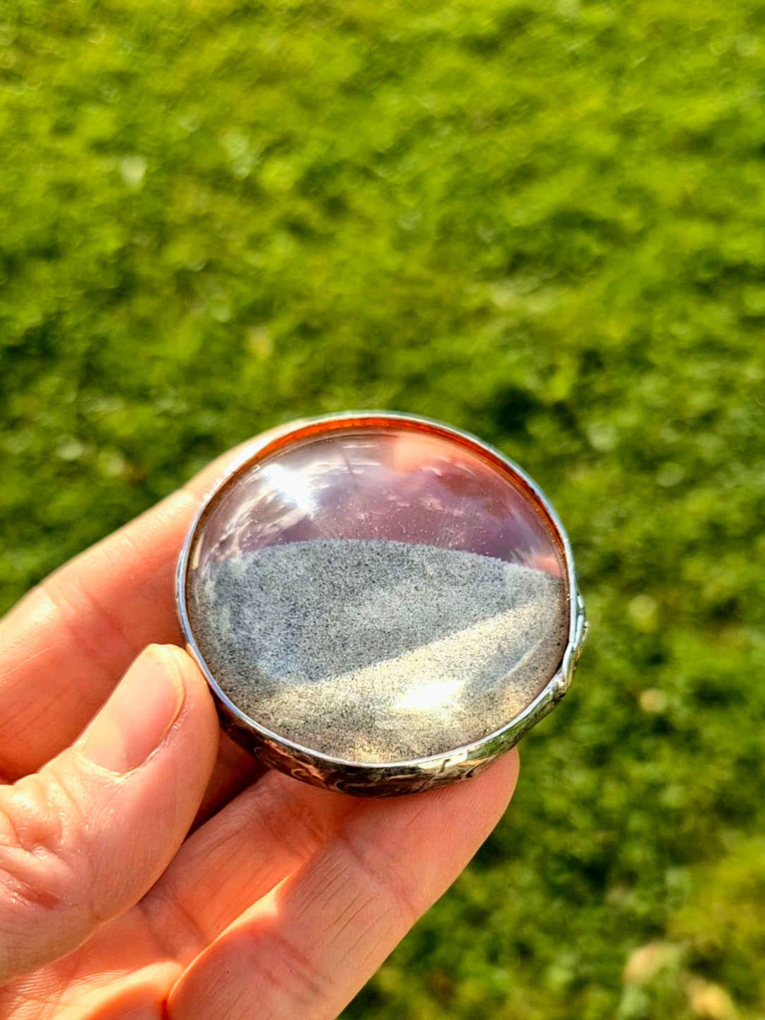 Sand fidget, with real, moving sand from the Baltic