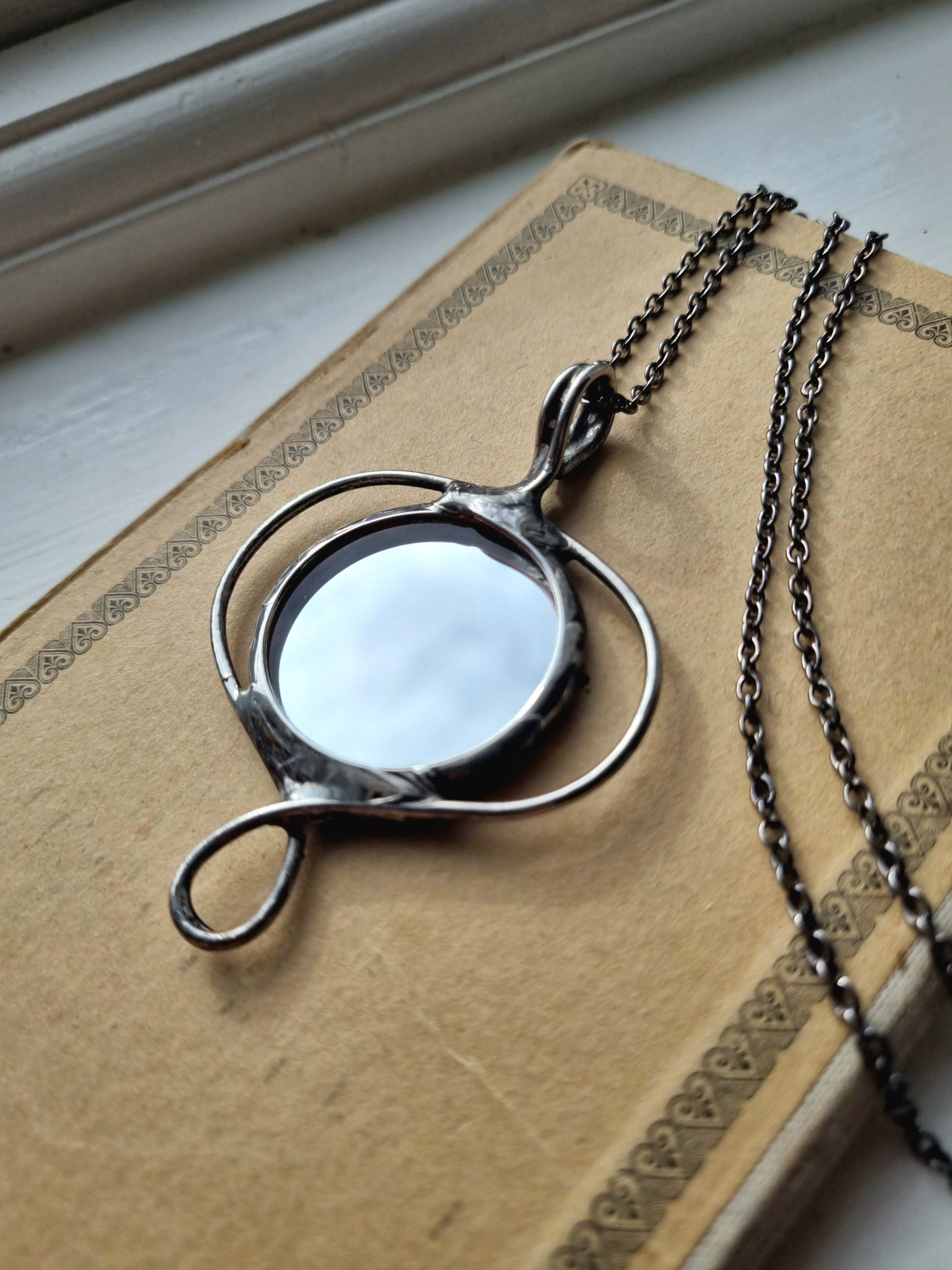 Mirror necklace