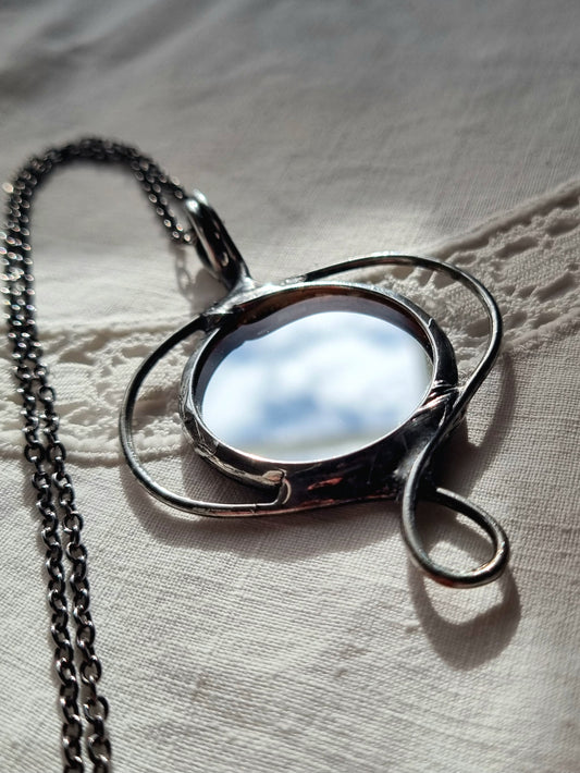 Mirror necklace