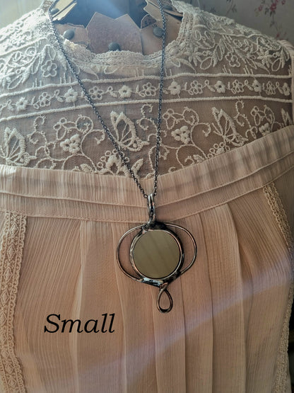 Mirror necklace