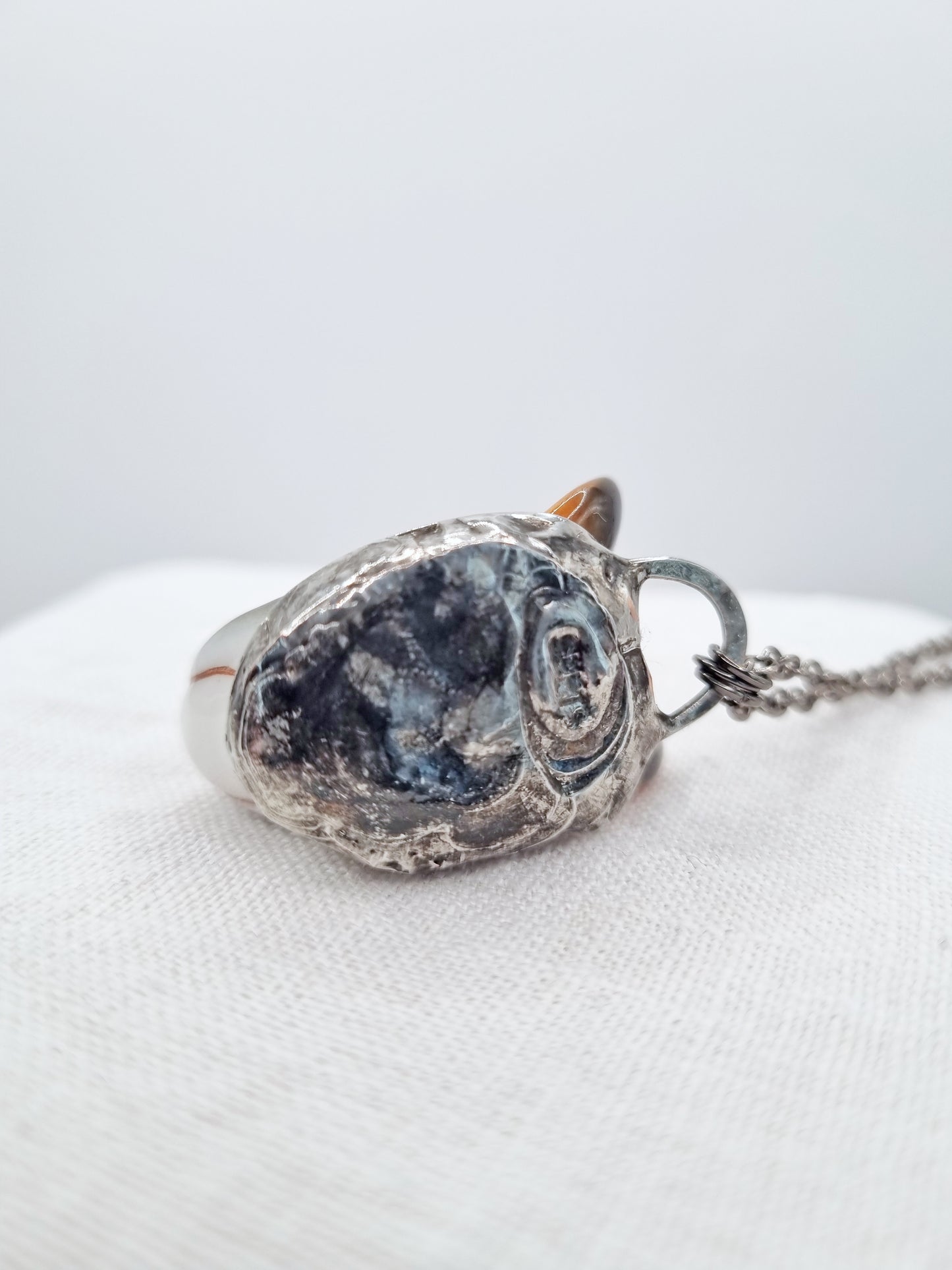 Boxer Dog porcelain necklace