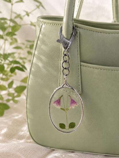 Twinflower Linnea Keychain.